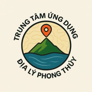 Logo của Trung tâm Ứng dụng khoa học địa lý phong thủy