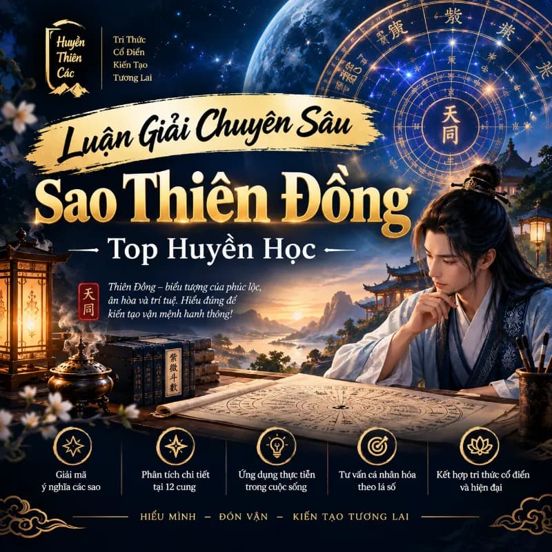 Hình minh họa cho Sao Thiên Đồng
