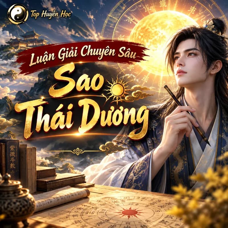 Hình minh họa cho Sao Thái Dương