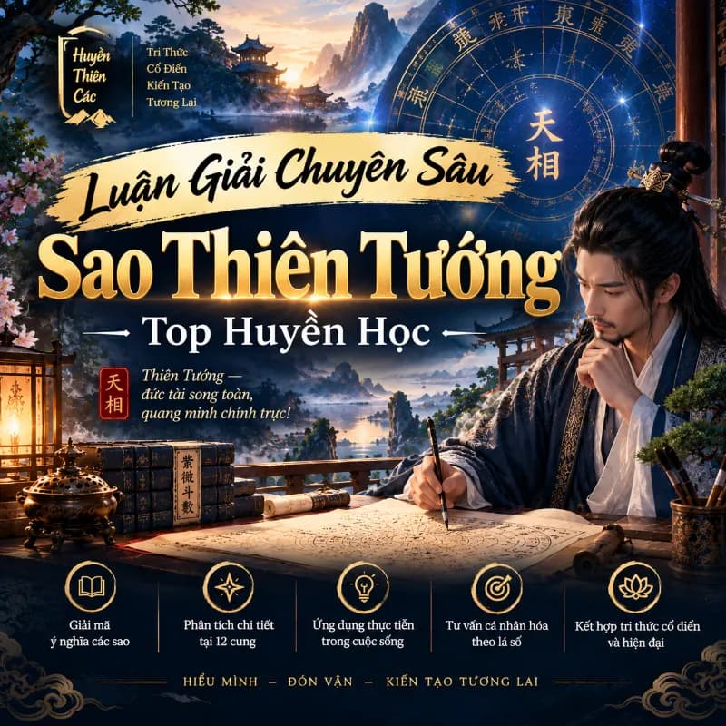 Hình minh họa cho Sao Thiên Tướng