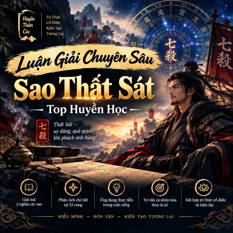 Hình minh họa cho Sao Thất Sát