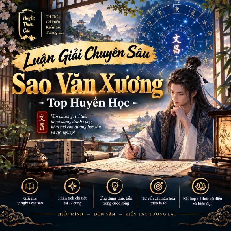 Hình minh họa cho Sao Văn Xương