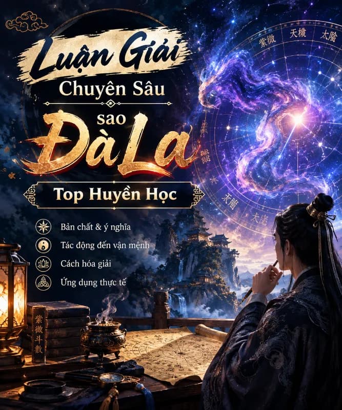 Hình minh họa cho Sao Đà La
