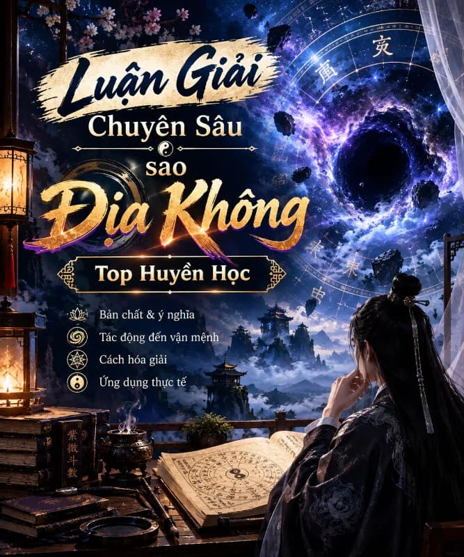 Hình minh họa cho Sao Địa Không