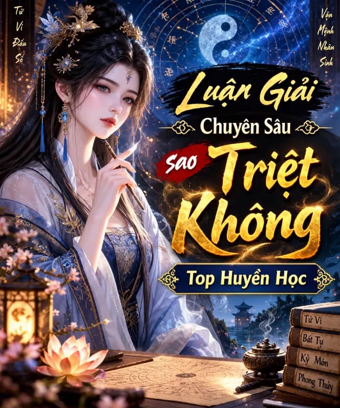 Hình minh họa cho Sao Triệt Không