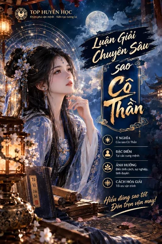 Hình minh họa cho Sao Cô Thần