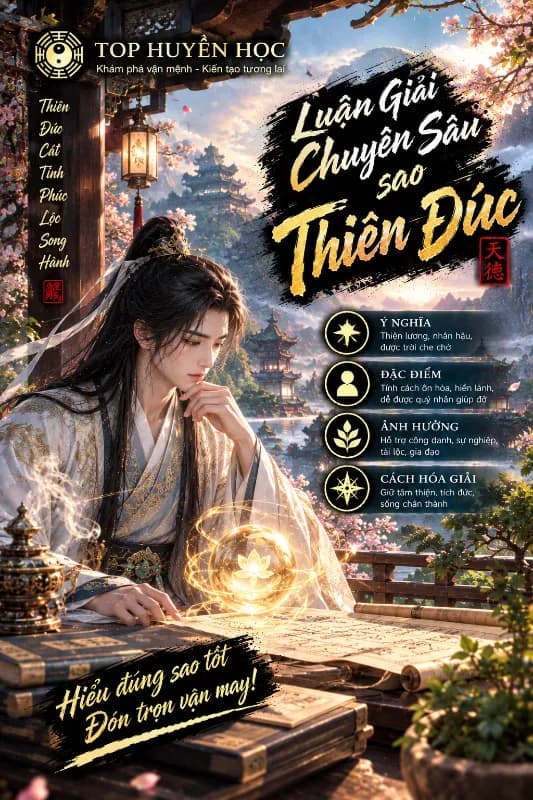 Hình minh họa cho Sao Thiên Đức
