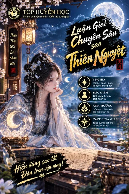 Hình minh họa cho Sao Thiên Nguyệt