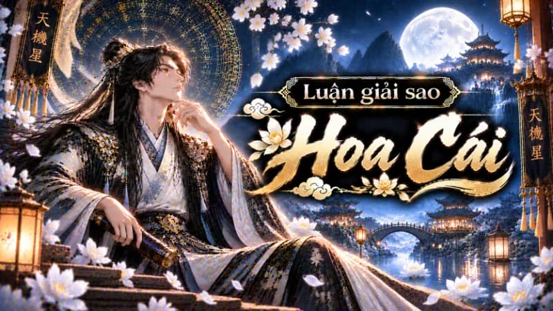 Hình minh họa cho Sao Hoa Cái